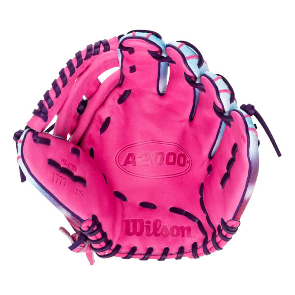 Wilson A2000 1777 Raspberry Clouds 12.75" Baseball Glove: WBW1042601275: Image #463872