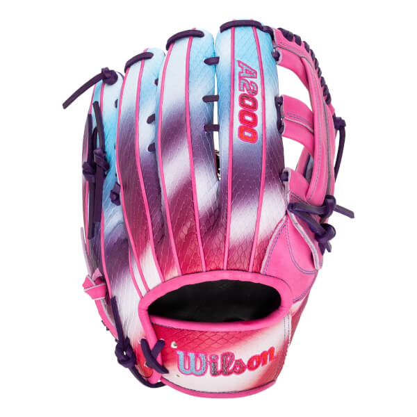 Wilson A2000 1777 Raspberry Clouds 12.75" Baseball Glove: WBW1042601275: Image #463873