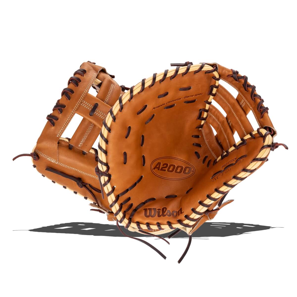 Wilson A2000 AC4 Amanda Chidester 12.5" Fastpitch First Base Mitt: WBW101017125: Image #458528