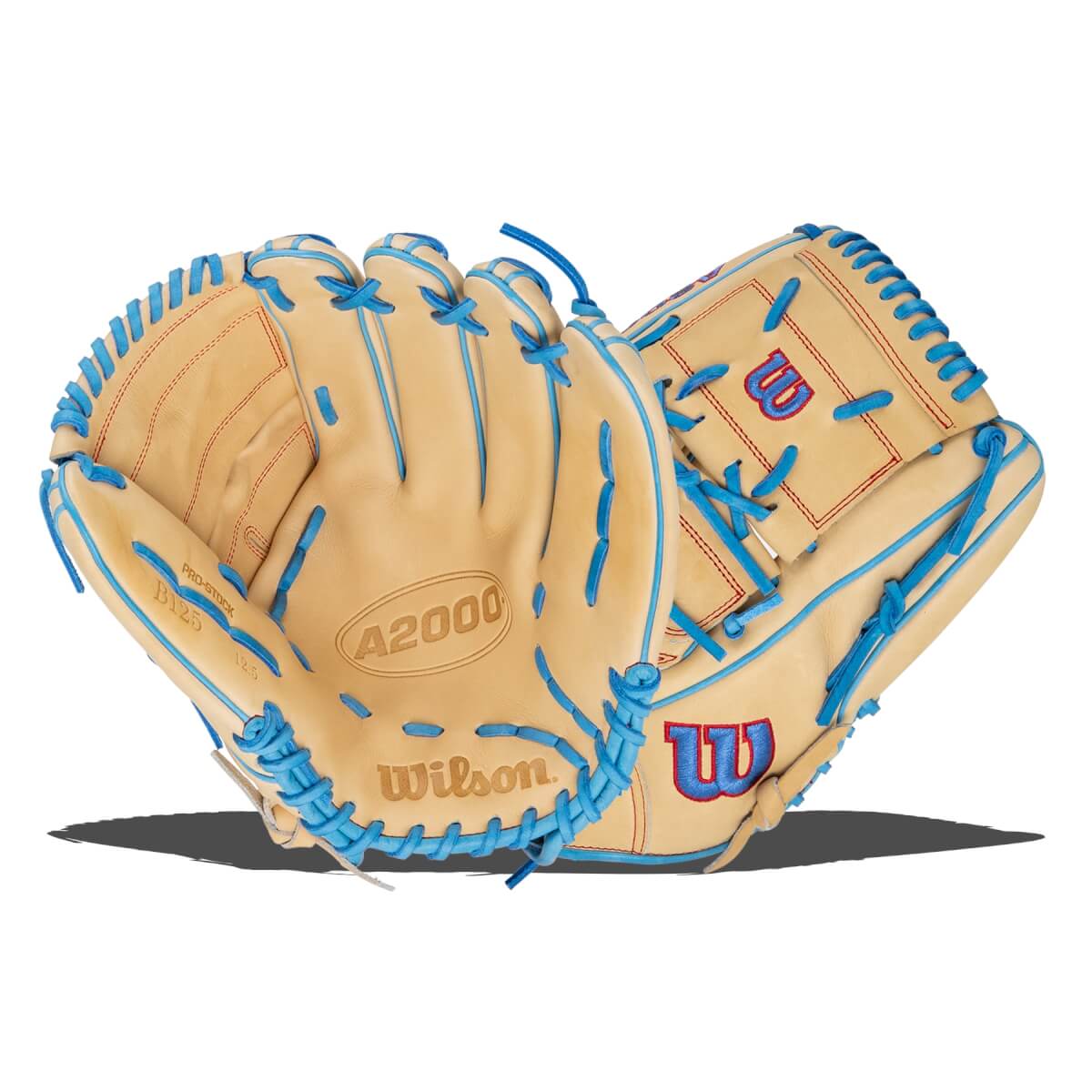 Wilson A2000 B125 12.5" Summer Collection Baseball Glove: WBW103220125: Image #455830