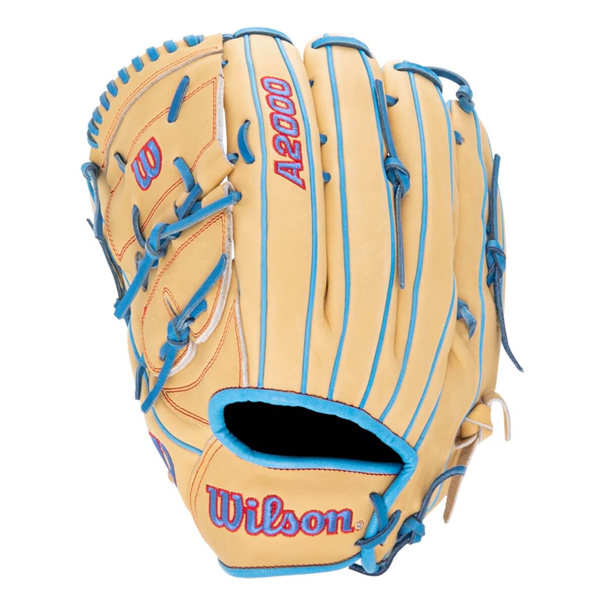 Wilson A2000 B125 12.5" Summer Collection Baseball Glove: WBW103220125: Image #456110