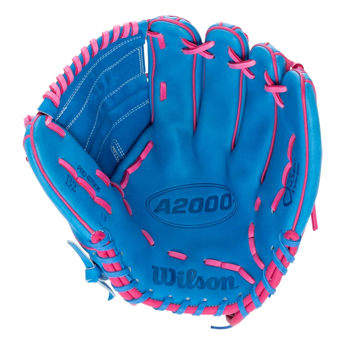 Wilson A2000 B2 Love the Moment 12" Baseball Glove: WBW10349612: Image #457159