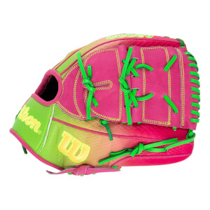 Wilson A2000 B2 Omaha Cherry Limeade 12" Baseball Glove: WBW10408112: Image #462093