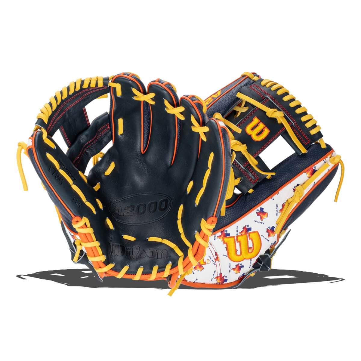 Wilson A2000 City Edition Houston 11.5" Baseball Glove: WBW103204115: Image #466490