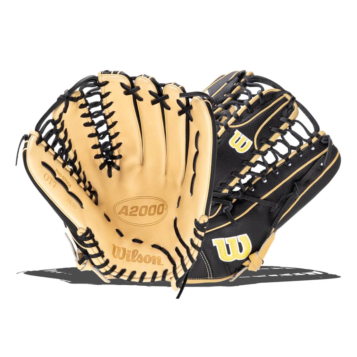 Wilson A2000 Classic SuperSkin OT7 12.75" Baseball Glove: WBW1041831275: Image #465436