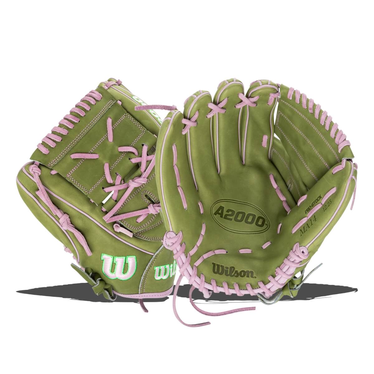 Wilson A2000 MA14 12.25" Fastpitch Softball Glove Fall Collection: WBW1034871225: Image #460727