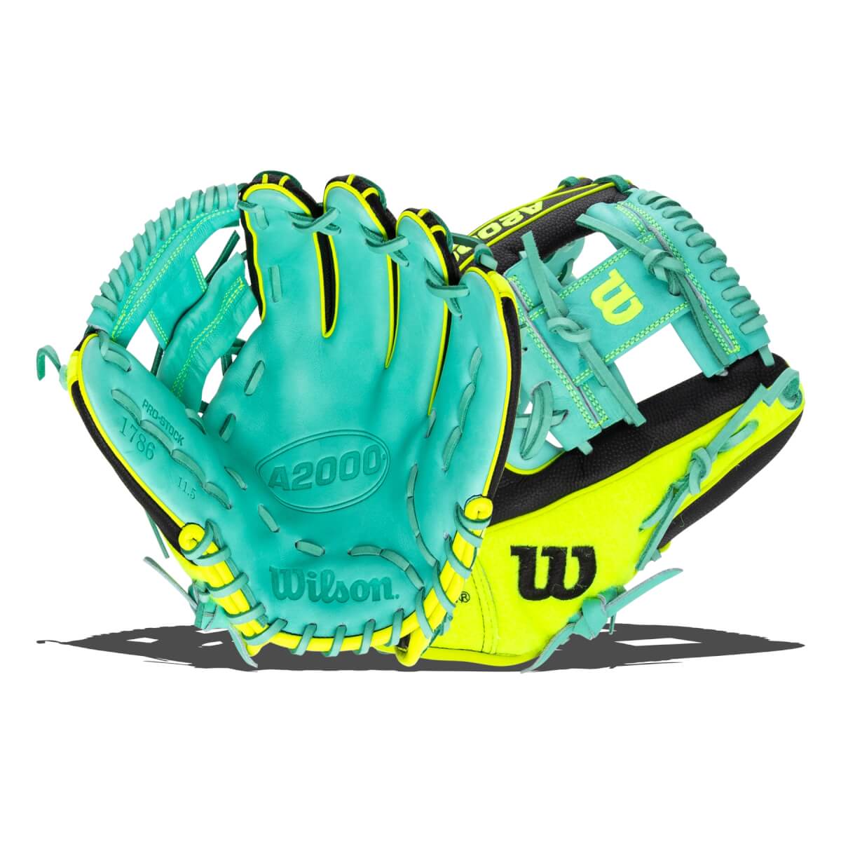 Wilson A2000 SuperSkin 1786 Tennis 11.5" Baseball Glove: WBW104177115: Image #461900