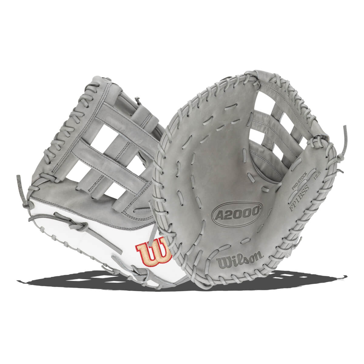 Wilson A2000 SuperSkin FP1B 12.50" Fastpitch Softball First Base Mitt: WBW100219125: Image #462566