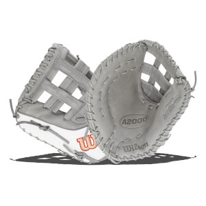 Wilson A2000 SuperSkin FP1B 12.50" Fastpitch Softball First Base Mitt: WBW100219125: Image #462566