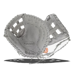 Wilson A2000 SuperSkin FP1B 12.50" Fastpitch Softball First Base Mitt: WBW100219125: Image #462568