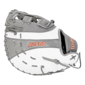Wilson A2000 SuperSkin FP1B 12.50" Fastpitch Softball First Base Mitt: WBW100219125: Image #462572