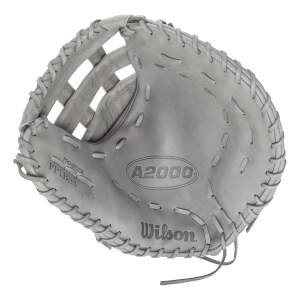 Wilson A2000 SuperSkin FP1B 12.50" Fastpitch Softball First Base Mitt: WBW100219125: Image #462573