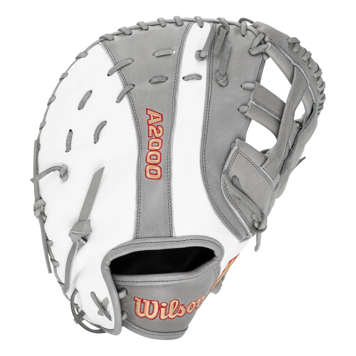 Wilson A2000 SuperSkin FP1B 12.50" Fastpitch Softball First Base Mitt: WBW100219125: Image #462580