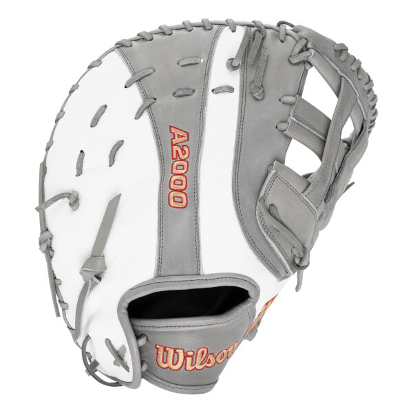 Wilson A2000 SuperSkin FP1B 12.50" Fastpitch Softball First Base Mitt: WBW100219125: Image #462580