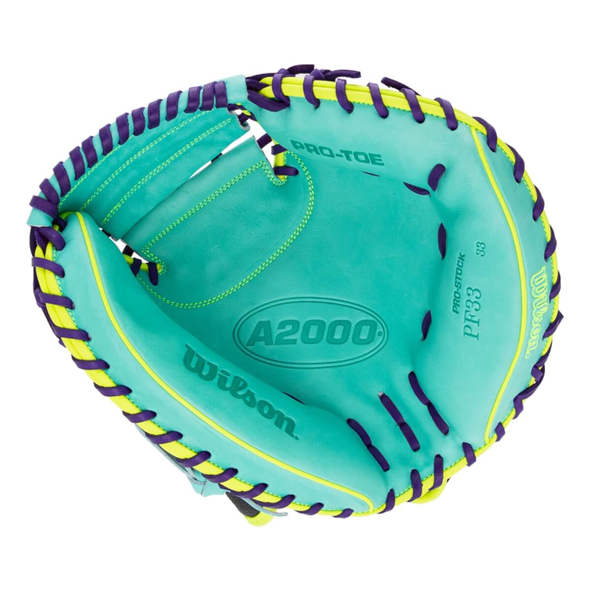 Wilson A2000 SuperSkin PF33 Spring Collection 33" Baseball Catcher's Mitt: WBW10414533: Image #459495