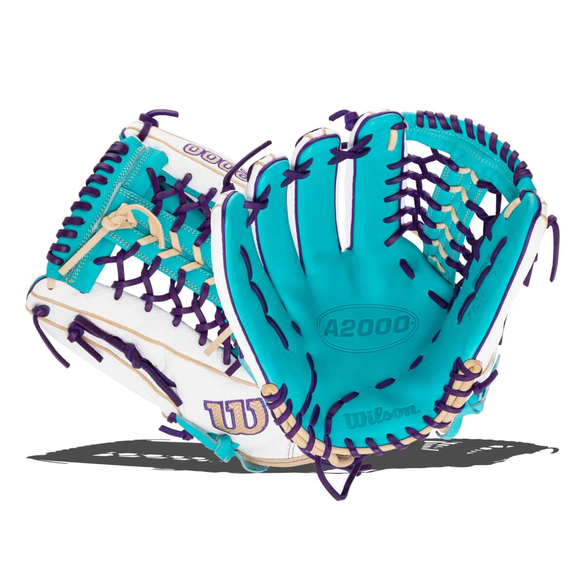Wilson A2000 T125 12.5" Winter Collection Fastpitch Softball Glove: WBW103947125: Image #464219