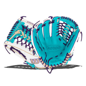 Wilson A2000 T125 12.5" Winter Collection Fastpitch Softball Glove: WBW103947125: Image #464219