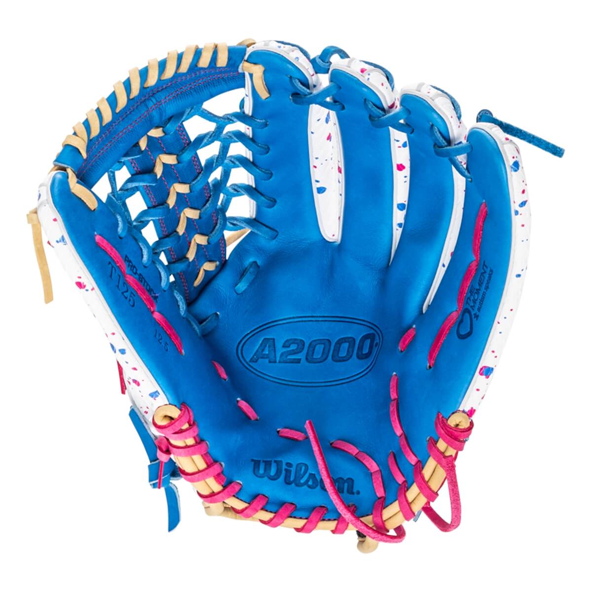 Wilson A2000 T125 Love the Moment 12.5" Fastpitch Softball Glove: WBW103445125: Image #457058