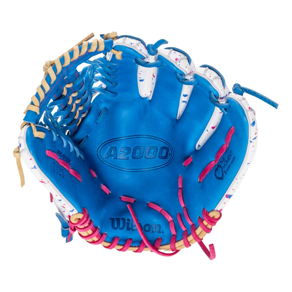 Wilson A2000 T125 Love the Moment 12.5" Fastpitch Softball Glove: WBW103445125: Image #457062