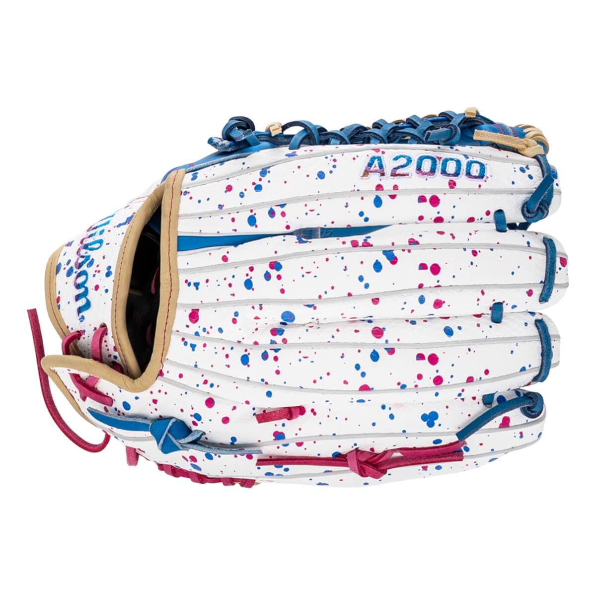 Wilson A2000 T125 Love the Moment 12.5" Fastpitch Softball Glove: WBW103445125: Image #456054