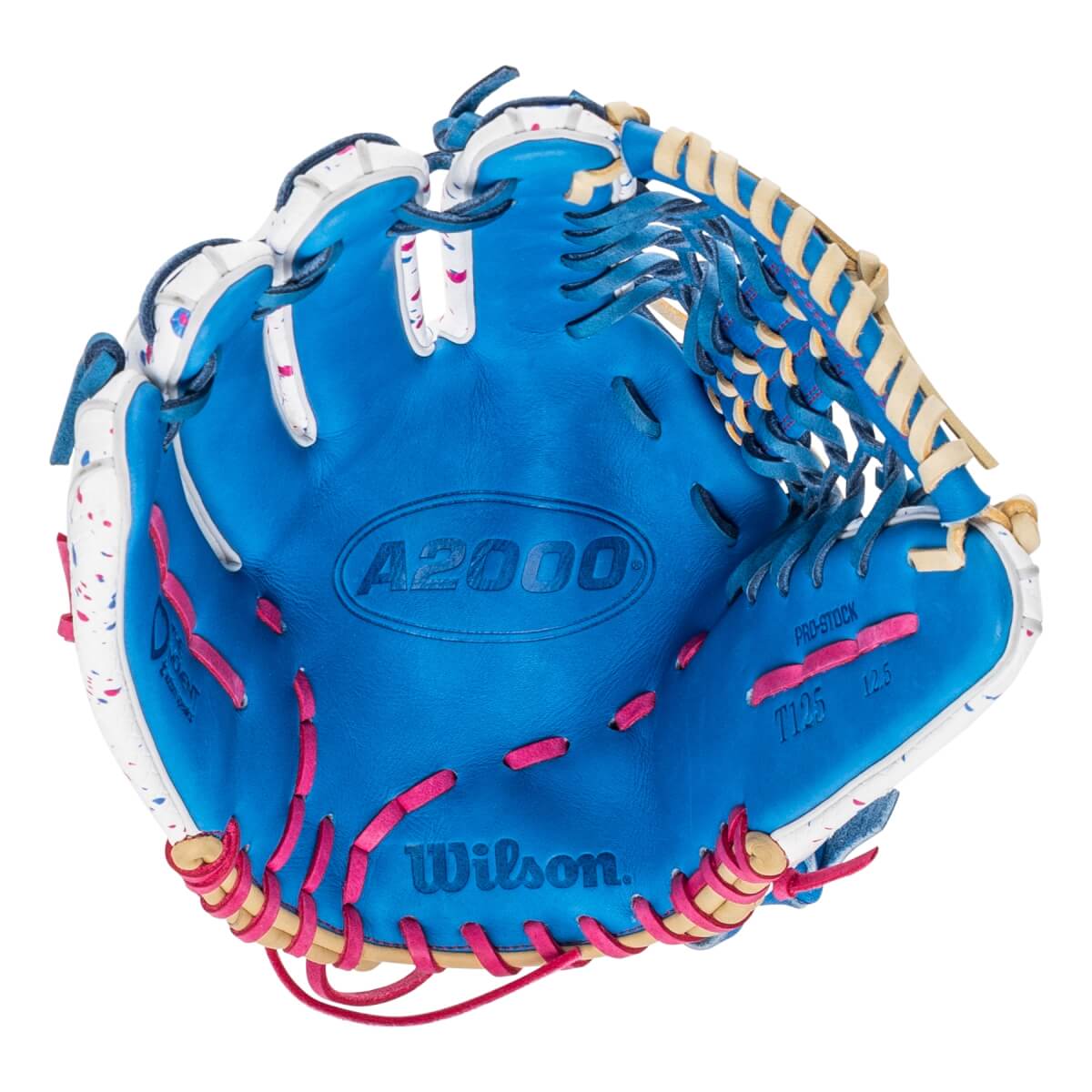 Wilson A2000 T125 Love the Moment 12.5" Fastpitch Softball Glove: WBW103445125: Image #456055