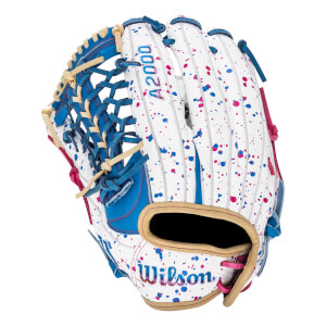 Wilson A2000 T125 Love the Moment 12.5" Fastpitch Softball Glove: WBW103445125: Image #456056
