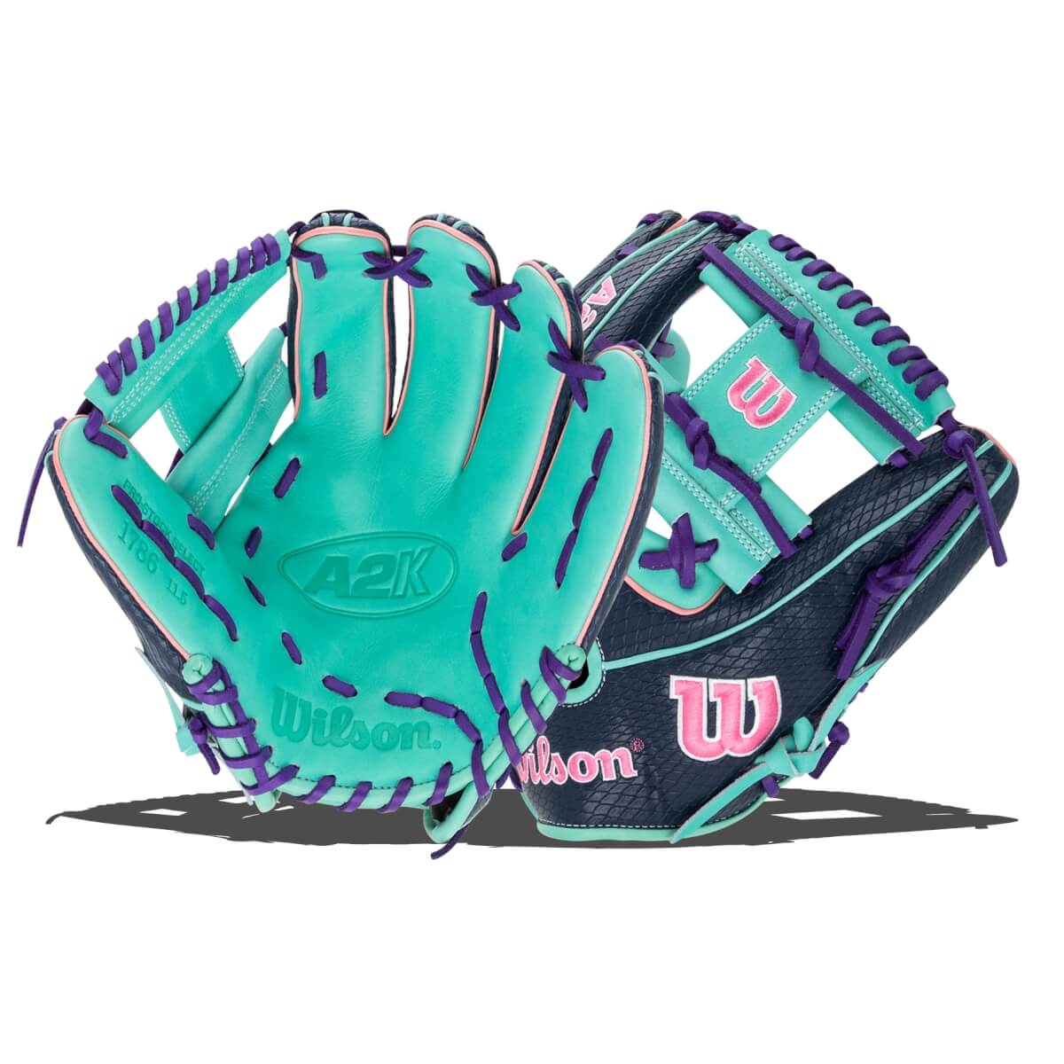 Wilson A2K Super SnakeSkin 1786 11.5" Baseball Glove Fall Collection: WBW103470115: Image #459306