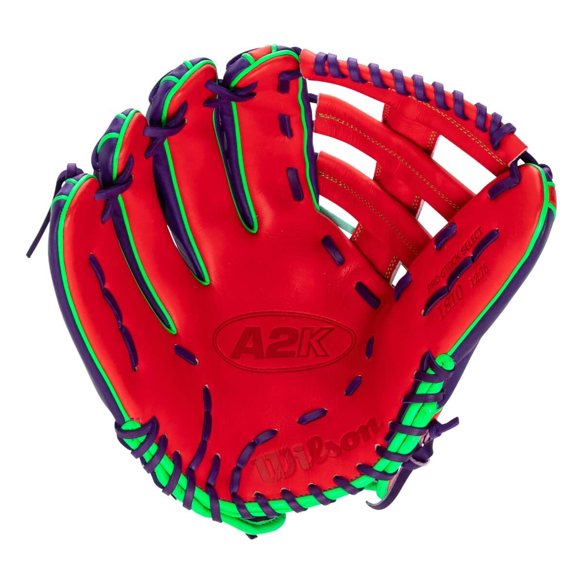 Wilson A2K 1810 Spring Collection 12.75" Baseball Glove: WBW1041521275: Image #468711