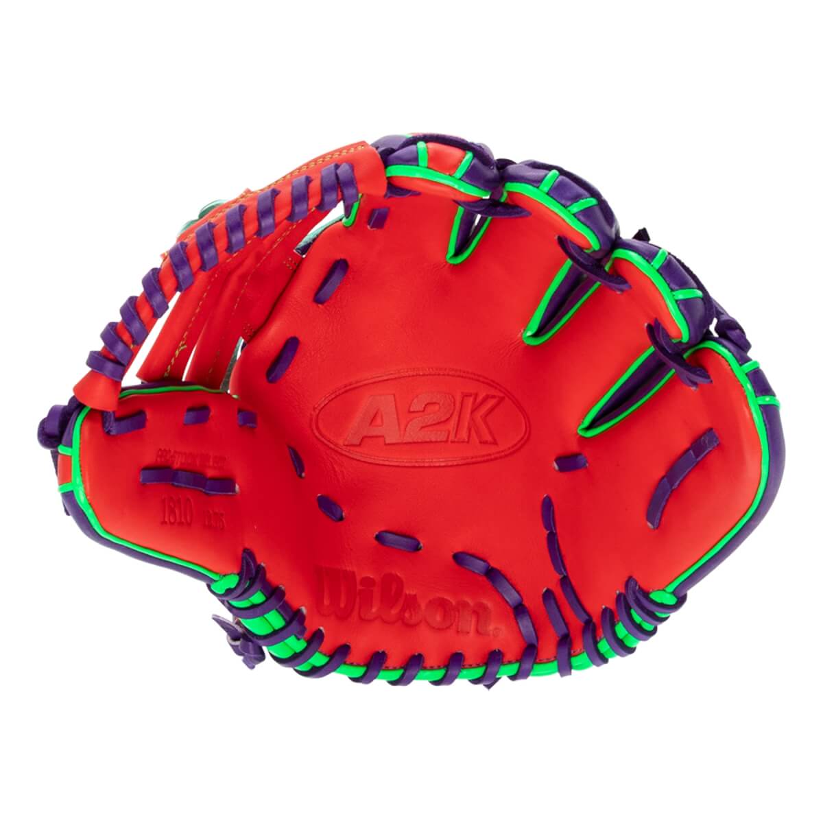 Wilson A2K 1810 Spring Collection 12.75" Baseball Glove: WBW1041521275: Image #459523