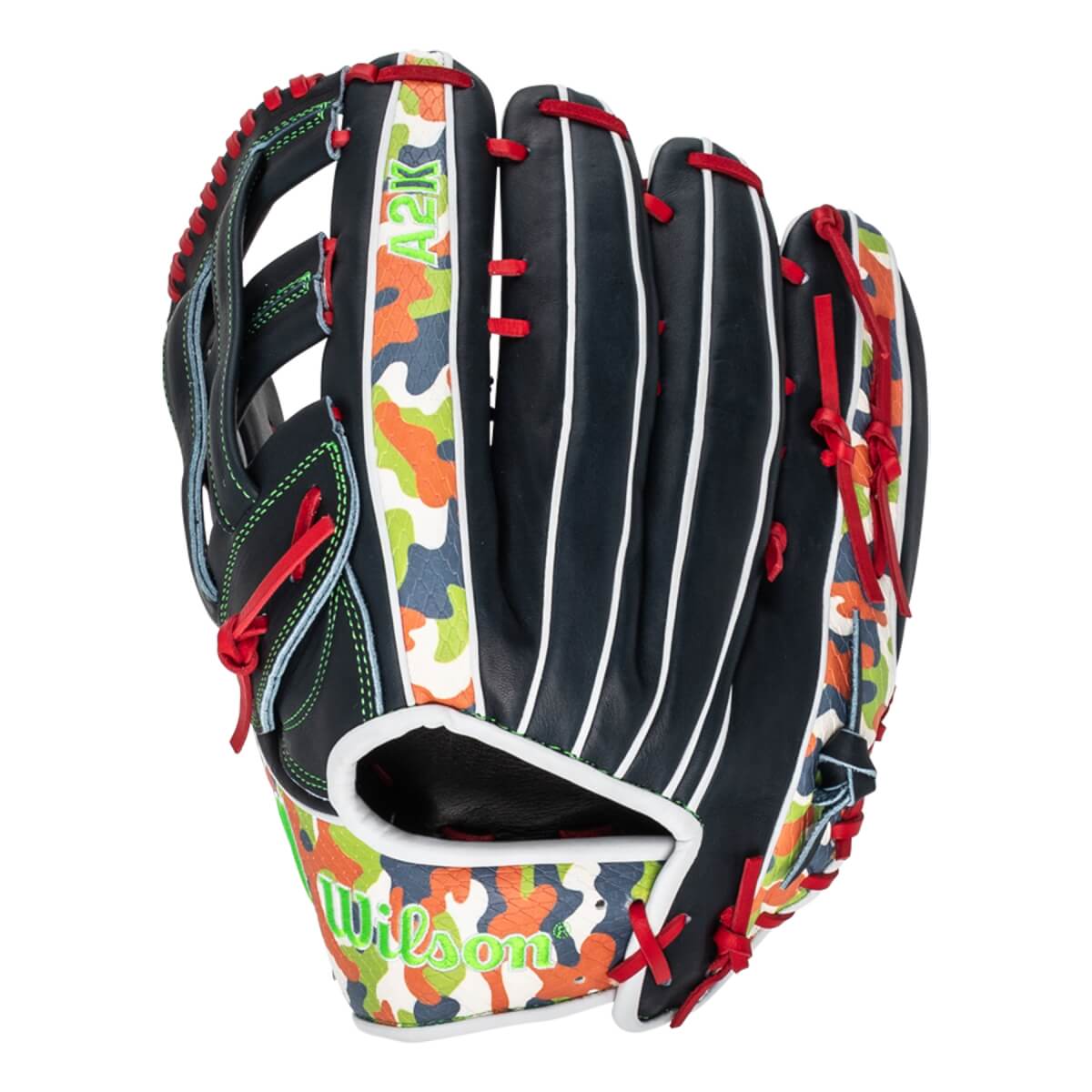 Wilson A2K Super SnakeSkin MH23 Michael Harris II 12.75" Fall Collection Baseball Glove: WBW1026201275: Image #455541