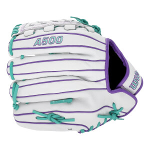 Wilson A500 Siren 11.75" Youth Fastpitch Softball Glove: WBW1035581175: Image #463334