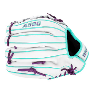 Wilson A500 Siren 12" Youth Fastpitch Softball Glove: WBW10355912: Image #463151