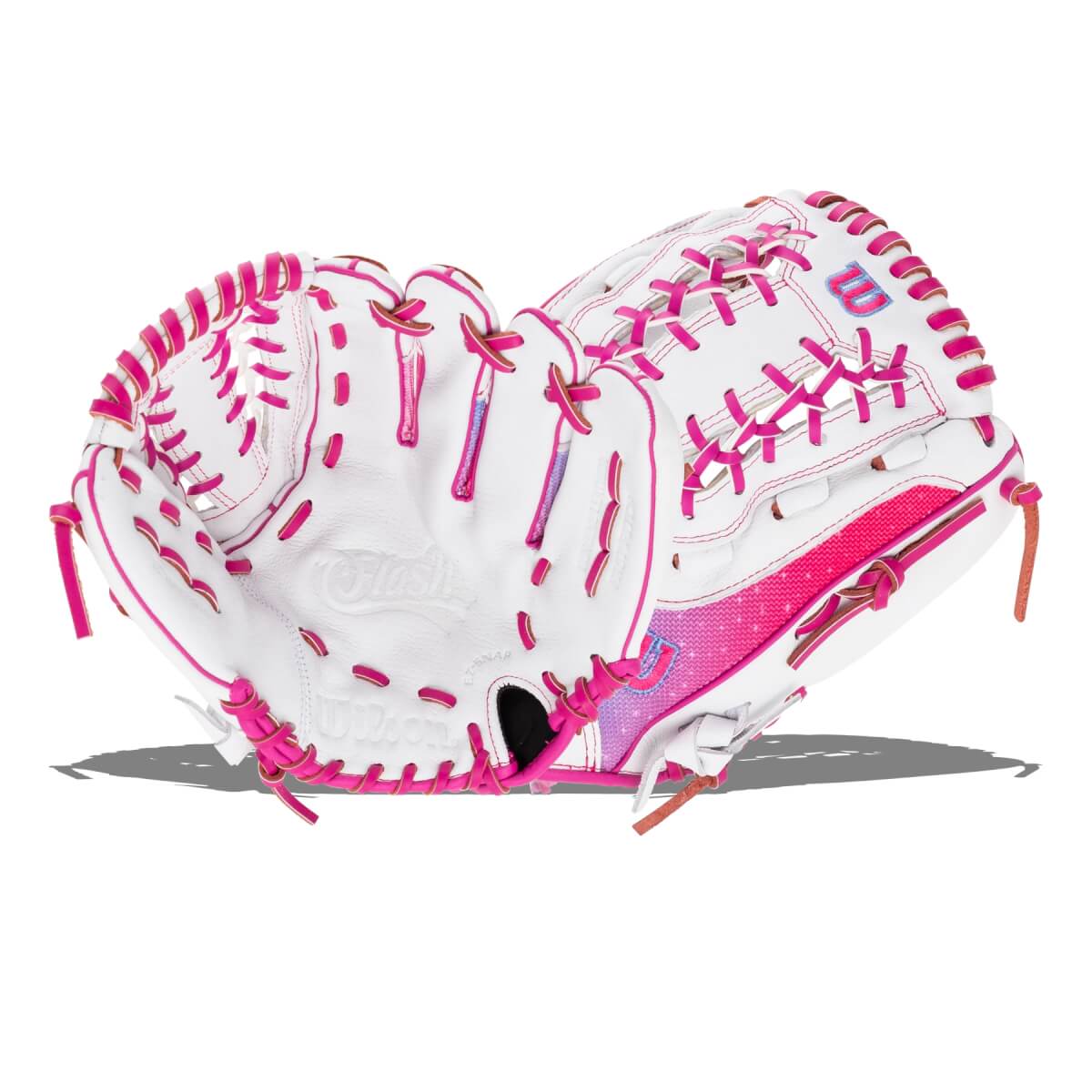 Wilson Flash 12" Youth Fastpitch Softball Glove: WBW10398712: Image #463239
