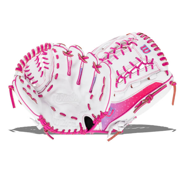 Wilson Flash 12" Youth Fastpitch Softball Glove: WBW10398712: Image #463239